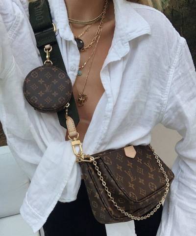 Сумка Louis Vuitton Multi Pochette Accessoires Khaki